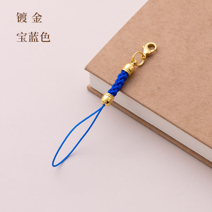 Wholesale Keychain Iron Polyester Handmade Material Accessories Lanyard 10pcs JDC-KC-JuZ002