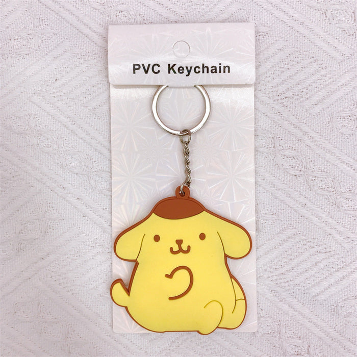 Wholesale Cartoon PVC Soft Rubber Keychain (M) JDC-KC-YaLL007