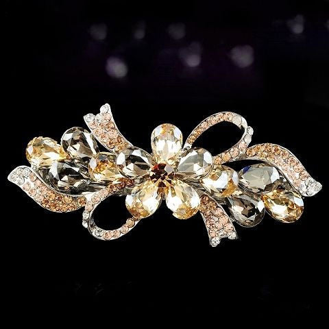 Wholesale hairpin rhinestone medium top clip small clip JDC-HC-DLA001