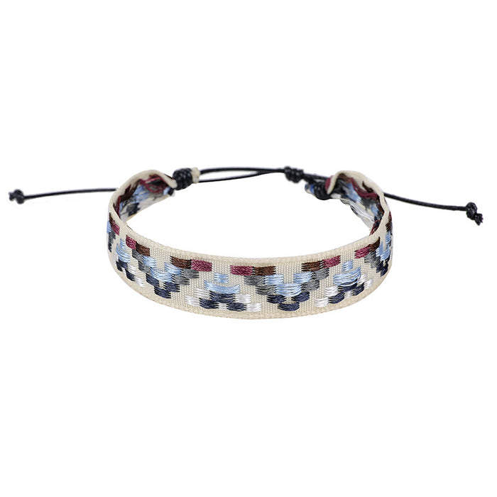 Wholesale Bracelet Fabric Bohemian Art Bracelet MOQ≥3 JDC-BT-RonH001