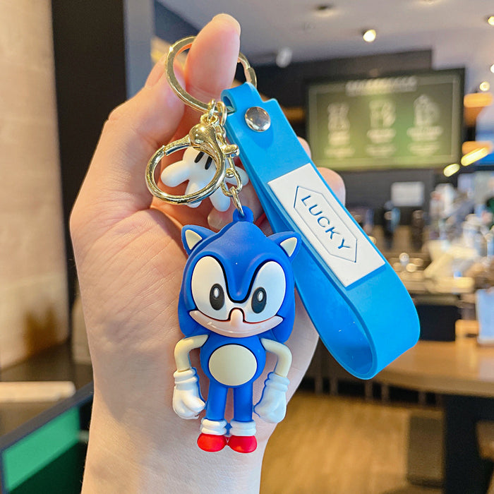 Wholesale Cartoon PVC Soft Adhesive Cute Keychain (M) JDC-KC-JG223