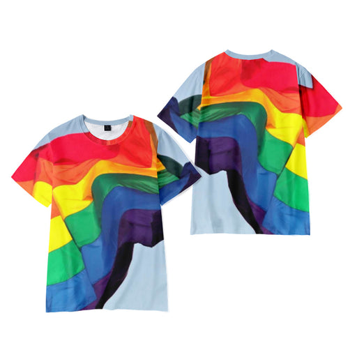 Jewelry WholesaleWholesale LGBT Pride Day Polyester T-Shirt MOQ≥2 JDC-TS-BGL011 T-Shirt 布格濑 %variant_option1% %variant_option2% %variant_option3%  Factory Price JoyasDeChina Joyas De China