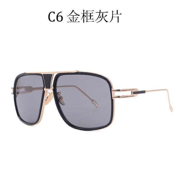 Wholesale Sunglasses Acrylic Lens Metal Frame Men (F) JDC-SG-JingL007