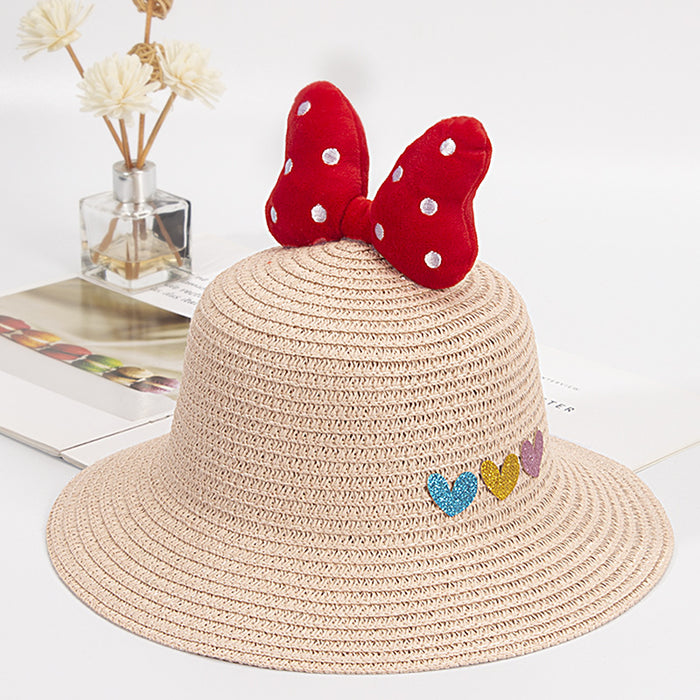 Wholesale Children's Papyrus Sun Protection Hat Straw Hat JDC-SH-ZYuan007