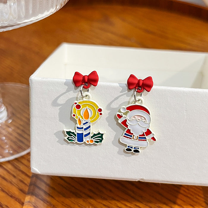 Wholesale Earring Alloy Christmas Creative Stud Earrings JDC-ES-MDD069