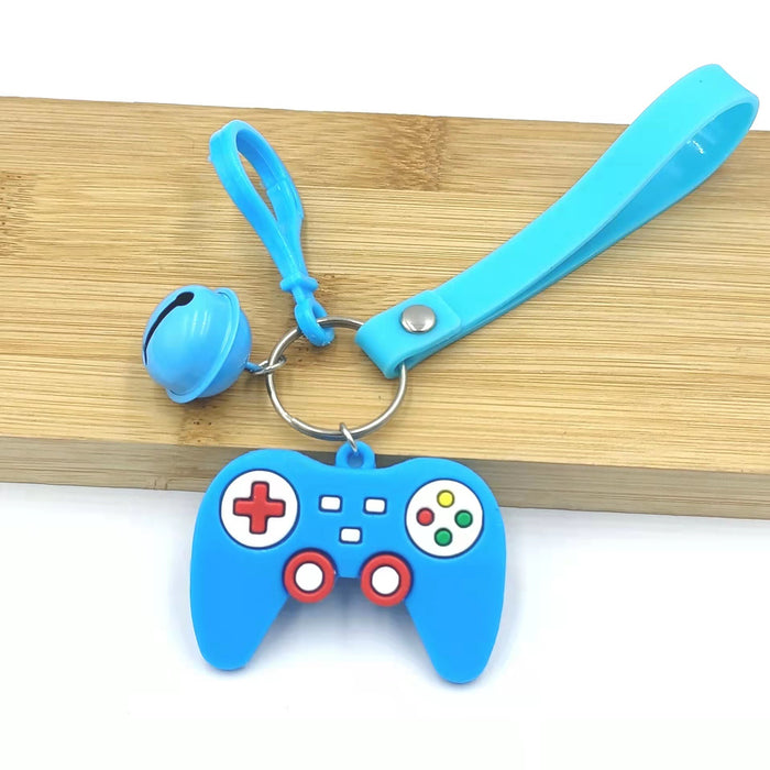 Jewelry WholesaleWholesale Mini Gamepad Keyboard PVC Metal Cartoon Keychain JDC-KC-DY013 Keychains 帝雁 %variant_option1% %variant_option2% %variant_option3%  Factory Price JoyasDeChina Joyas De China