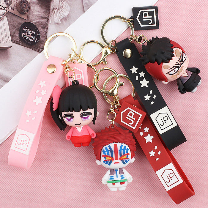 Wholesale Keychains PVC Hardware Cute Cartoon (M) JDC-KC-KuW010