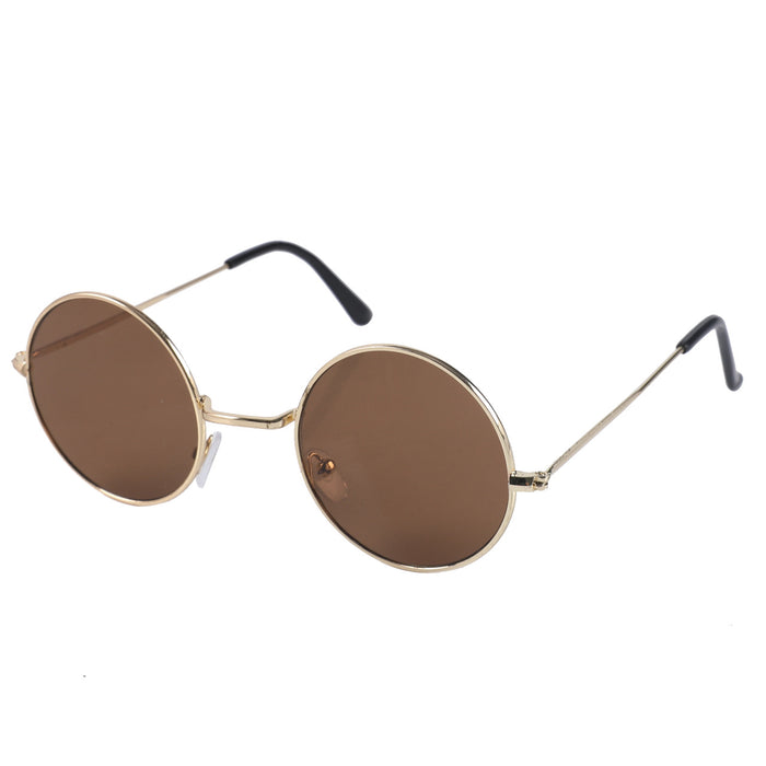 Jewelry WholesaleWholesale PC Round Frame Metal Sunglasses JDC-SG-XingY005 Sunglasses 兴业 %variant_option1% %variant_option2% %variant_option3%  Factory Price JoyasDeChina Joyas De China