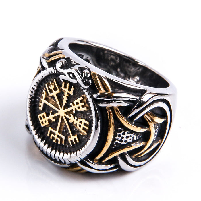 Wholesale Titanium Steel Men's Rings JDC-RS-HaiT002