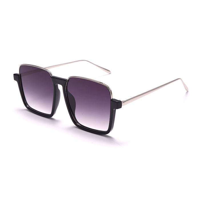 Wholesale Metal Lower Half Frame Square Sunglasses JDC-SG-BoY008