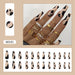 Jewelry WholesaleWholesale Wearing Nail Stickers Removable Patch Nail Stickers JDC-NS-QiH001 Nail Stickers 启亨 %variant_option1% %variant_option2% %variant_option3%  Factory Price JoyasDeChina Joyas De China