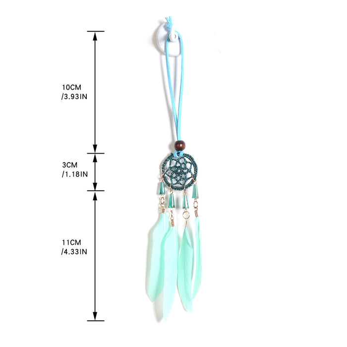 Jewelry WholesaleWholesale Feather Cotton Wire Iron Hoop Dreamcatcher JDC-DC-BGN005 Dreamcatcher 布谷鸟 %variant_option1% %variant_option2% %variant_option3%  Factory Price JoyasDeChina Joyas De China