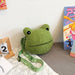 Jewelry WholesaleWholesale plush doll cute soft sister frog Messenger Shoulder Bag (F) JDC-SD-Aiben005 Shoulder Bags 艾奔 %variant_option1% %variant_option2% %variant_option3%  Factory Price JoyasDeChina Joyas De China