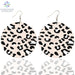 Jewelry WholesaleWholesale Wood Leopard Print Copper Earrings MOQ≥2 JDC-ES-SShuo001 Earrings 尚铄 %variant_option1% %variant_option2% %variant_option3%  Factory Price JoyasDeChina Joyas De China