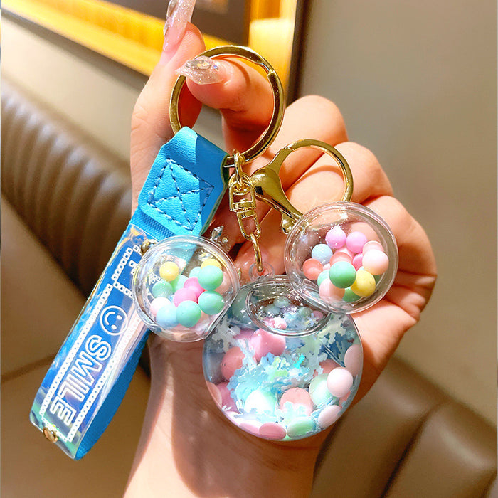 Wholesale Keychain PVC Soft Adhesive Cute Cartoon Creative Ornament MOQ≥2 JDC-KC-LeZ018