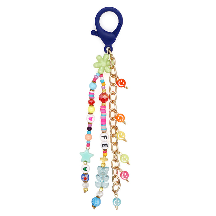 wholesale Acrylic Boho Beaded Keychain JDC-KC-YXZ005