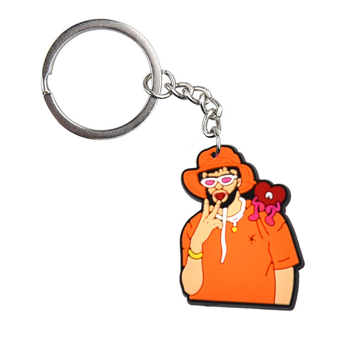 Wholesale Keychains PVC Cute Cartoon Anime(M) MOQ≥10 JDC-KC-BZYH003