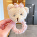 Jewelry WholesaleWholesale cartoon bear plush hair ring JDC-HS-GSHX061 Hair Scrunchies 恒曦 %variant_option1% %variant_option2% %variant_option3%  Factory Price JoyasDeChina Joyas De China