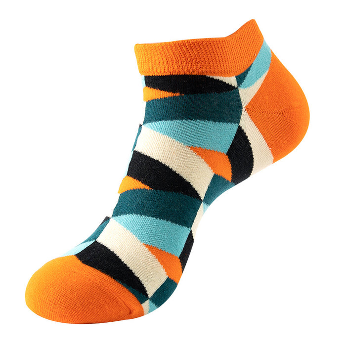 Wholesale socks shallow mouth cotton socks trendy breathable MOQ≥2 JDC-SK-XinXi001