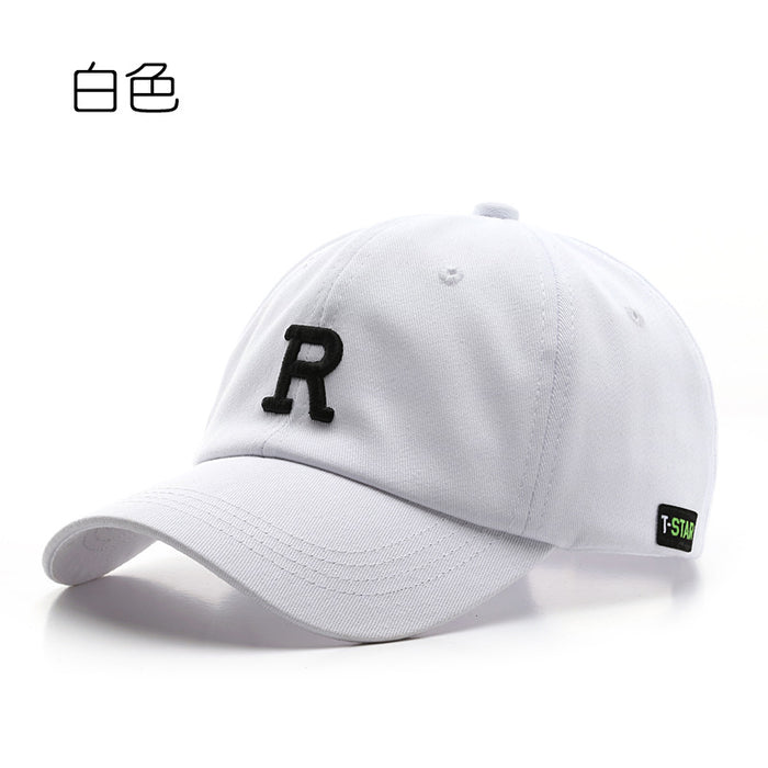 Wholesale hat simple letter embroidery curved brim cotton cap JDC-FH-TLa002