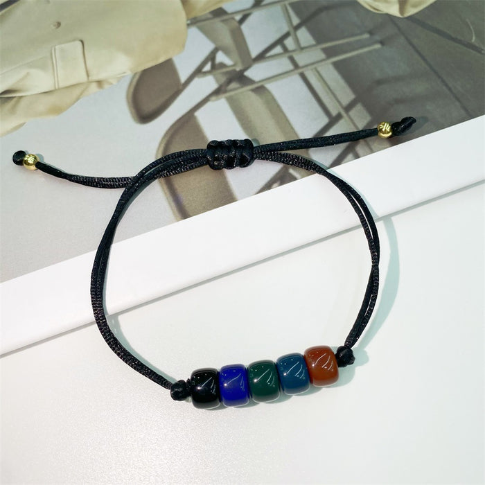 Wholesale Bracelet Glazed Boho Color Handmade Beads JDC-BT-QiQi008