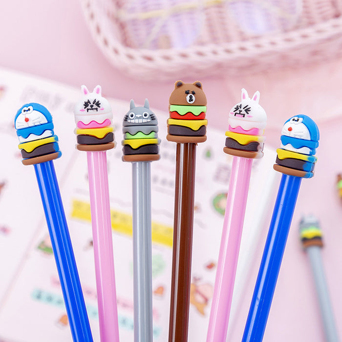 Wholesale Ballpoint Pen Plastic Cartoon Burger JDC-BP-XuF013