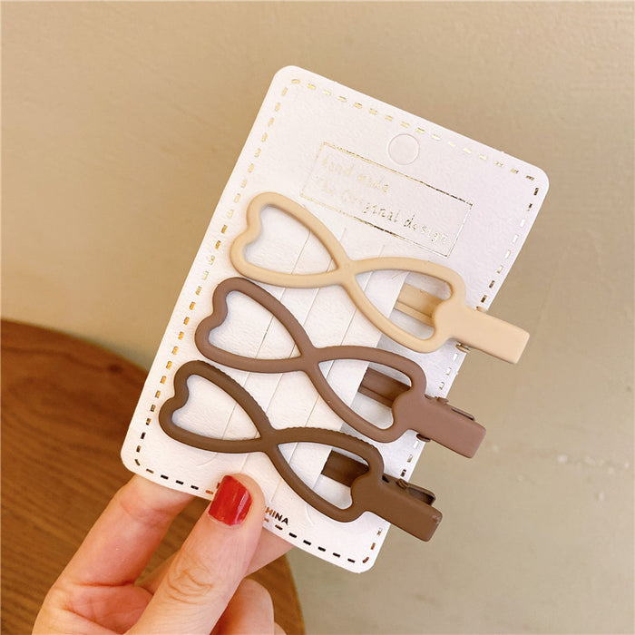 Wholesale Hair Clips Metal Cutout All-match MOQ≥2 JDC-HC-CLie008