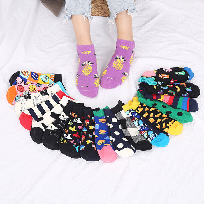 Wholesale men's and women's same style socks JDC-SK-XinH007