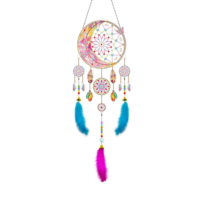 Wholesale Diamond Painting DIY Acrylic Full Drill Dreamcatcher MOQ≥2 JDC-DC-JSen001