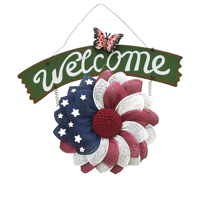 Wholesale 4th of July home door pendant handicraft decoration american day independence day MOQ≥2 JDC-DC-MinD003