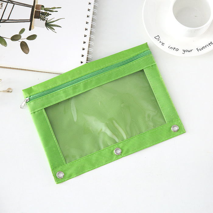 Wholesale Oxford Cloth Stationery Bag Pencil Bag MOQ≥2 JDC-PB-XHZ001