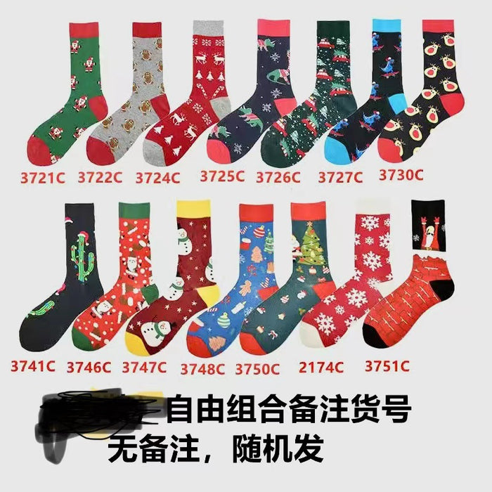 Wholesale Sock Cotton Christmas Sweat Absorb Random 20pcs JDC-SK-Xiaop001