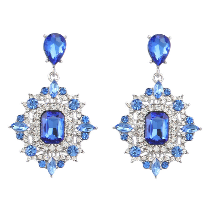 Wholesale Earrings Alloy Diamond Pendant Earrings JDC-ES-JL1045