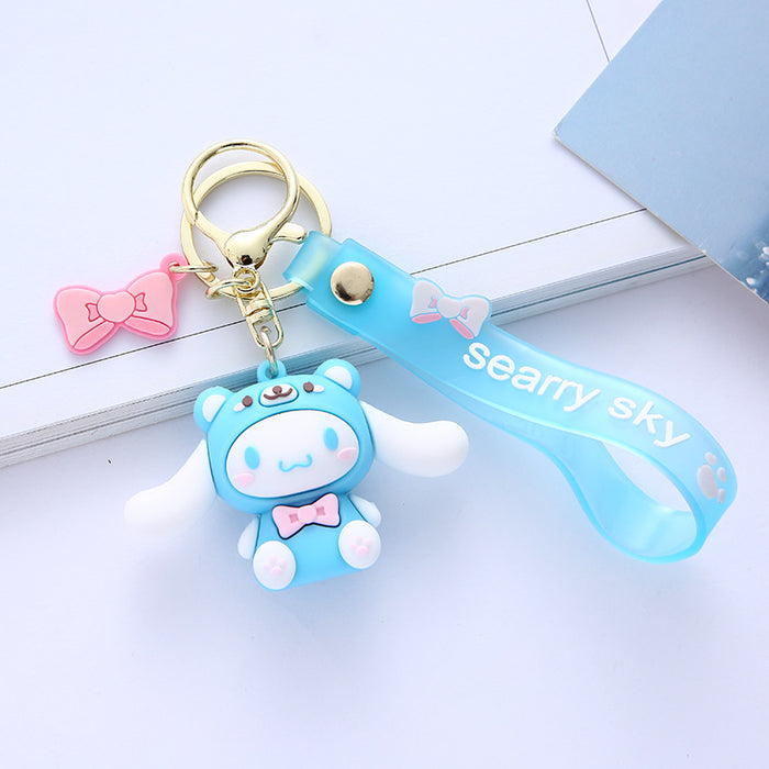 Wholesale Keychain Silicone Cute Cartoon Keychain MOQ≥2 (S) JDC-KC-ARui005