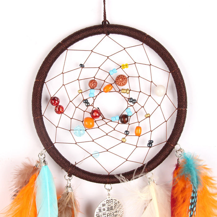 Wholesale dream catcher wind chime pendant hand woven MOQ≥2 JDC-DC-FengH005