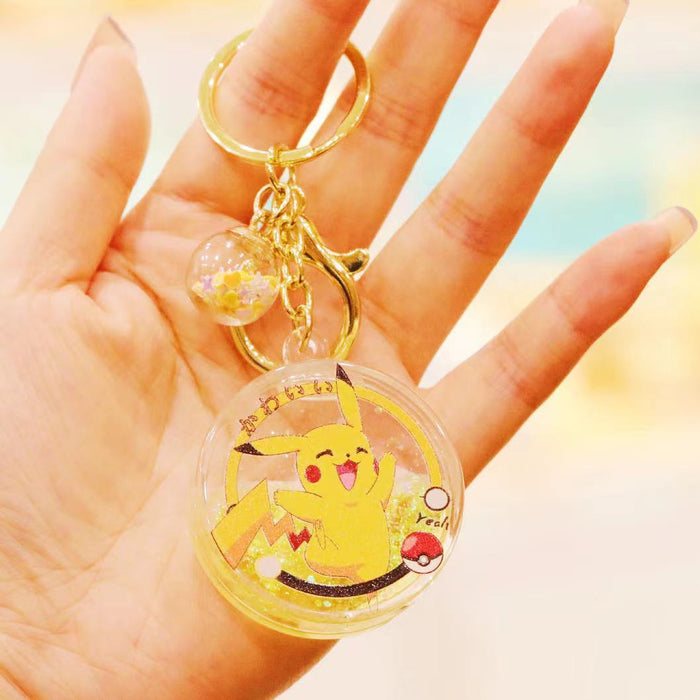 Wholesale keychain PVC soft acrylic pendant cute cartoon MOQ≥5 JDC-KC-HHY002