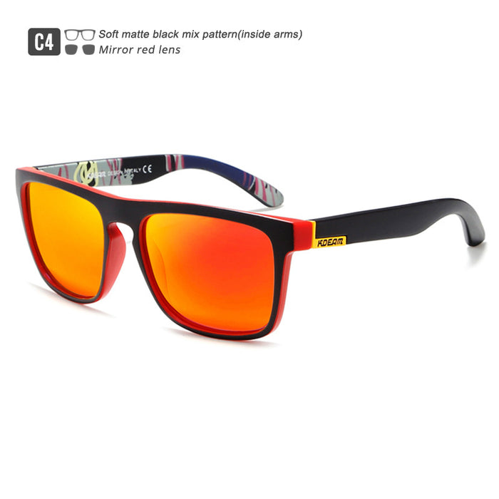 Wholesale Outdoor Polarized Sunglasses Classic Square Versatile JDC-SG-HuiH002