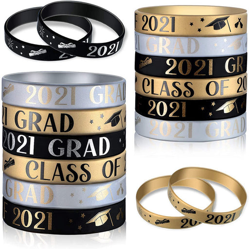 Jewelry WholesaleWholesale graduation season silicone bracelet JDC-BT-HanJ019 Bracelet 寒骏 %variant_option1% %variant_option2% %variant_option3%  Factory Price JoyasDeChina Joyas De China