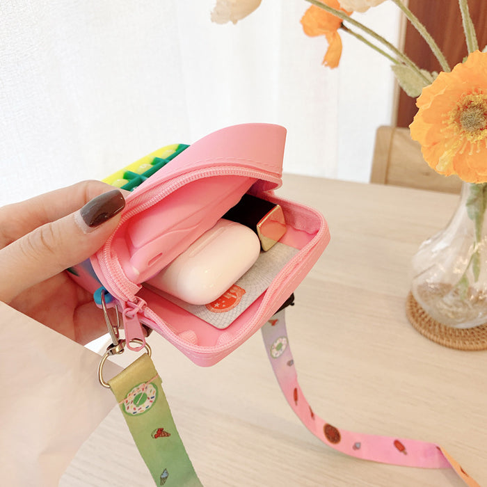 Jewelry WholesaleWholesale Silicone Decompression Toys Messenger Bag JDC-FT-RWei001 fidgets toy 睿炜 %variant_option1% %variant_option2% %variant_option3%  Factory Price JoyasDeChina Joyas De China