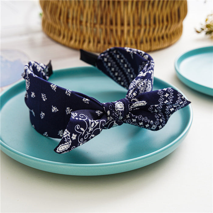 Wholesale Headband Fabric Bow JDC-HD-ST001