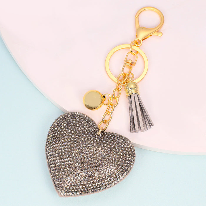 Wholesale Love Hair Ball Zinc Alloy Keychain JDC-KC-DeH002