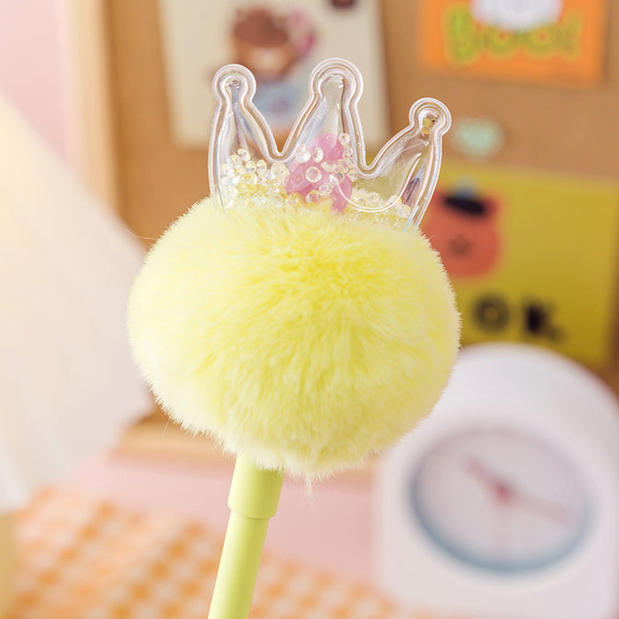 Wholesale Plush Shaped Sequin Ball Gel Pen JDC-BP-XuF001