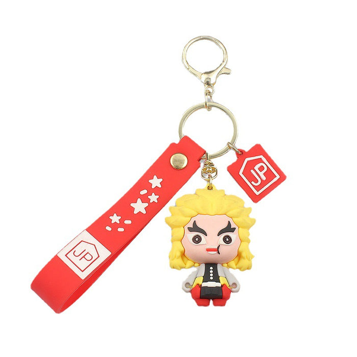 Wholesale car key chain Puppet keychain cute schoolbag JDC-KC-PLuo005