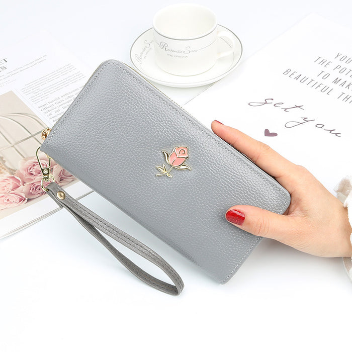 Wholesale Handbag PU Clutch Wallet Long Large Capacity JDC-HB-Yashuang005