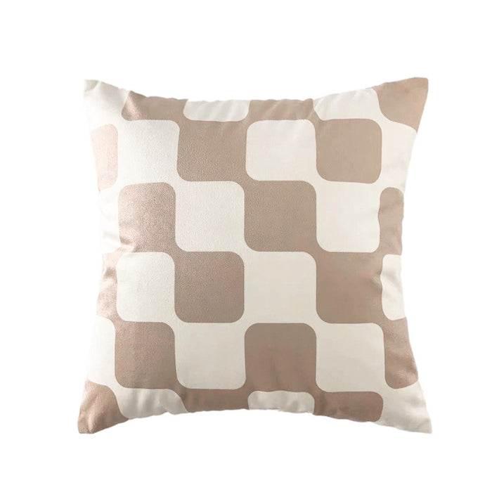 Wholesale Pillowcase Velvet Checkerboard Checkerboard JDC-PW-Feifei002