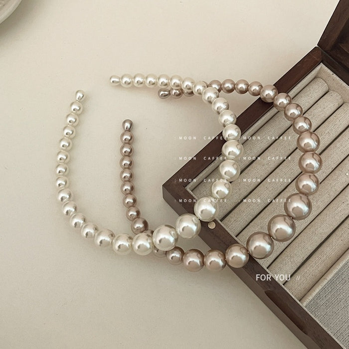 Wholesale Headband Imitation Pearl Temperament Elegant JDC-HD-JiaJ001