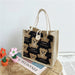 Jewelry WholesaleWholesale Cartoon Canvas Bear Tote Bag JDC-HB-MJ001 Handbags 麦嘉 %variant_option1% %variant_option2% %variant_option3%  Factory Price JoyasDeChina Joyas De China