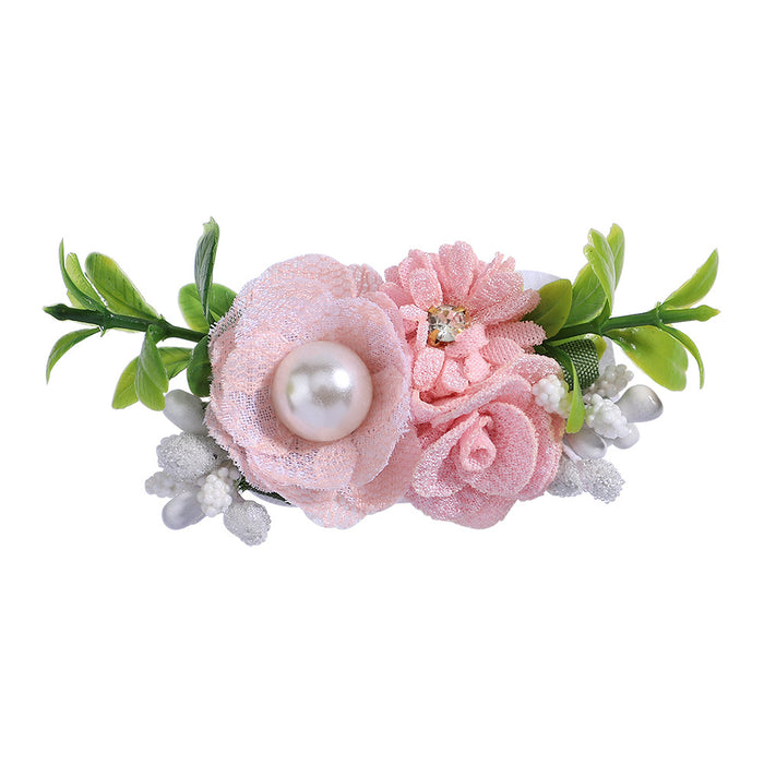 Jewelry WholesaleWholesale children's simulated flower Hair Clips JDC-HC-YL071 Hair Clips 雅伦 %variant_option1% %variant_option2% %variant_option3%  Factory Price JoyasDeChina Joyas De China