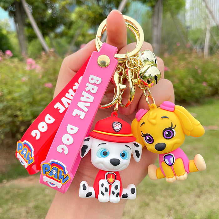 Wholesale cartoon paparazzi series doll key chain ring JDC-KC-FeiRun075