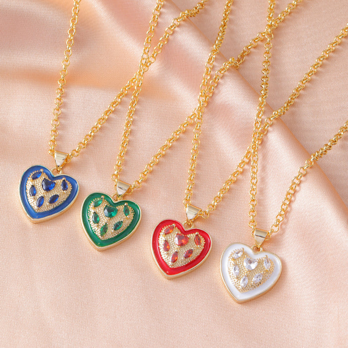 Wholesale love pendant necklace JDC-NE-WB013